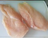 รูปขั้นตอนการทำที่ 1 ของ อกไก่พริกไทยดำคลีน (ไมโครเวฟ)