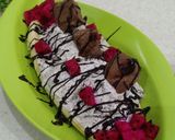 Foto langkah ke 4 dari resep Banana Split Ice Cream.