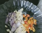 Foto langkah ke 1 dari resep Tumis gremut kecambah kacang panjang #maChak bekal suami.