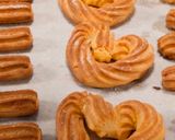 A picture of step 5 of Churros & Hot Chocolate Recipe (No Fry).