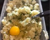 Foto del paso 1 de la receta Croquetas de papa. Queso y huevo