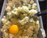 Foto del paso 1 de la receta: Croquetas de papa. Queso y huevo