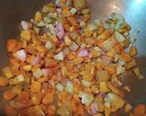 A picture of step 5 of Corn Chaat.