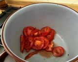 Foto del paso 1 de la receta: Paella de berenjena y salchichas (carne)