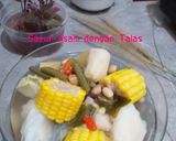Foto langkah ke 4 dari resep Sayur Asam Kampung dengan Talas.
