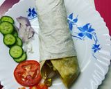 टॉर्टिला पनीर रैप (tortilla paneer wrap recipe in Hindi) रेसिपी चरण 11 फोटो