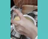 A picture of step 3 of Rawa mawa ladoo.