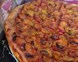 Une image de l'étape 2 de Tarte fine aux mirabelles.