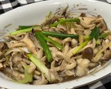 A picture of step 9 of Ginger Sautéed Mushrooms.