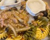 Foto del paso 9 de la receta: Rigatoni con Salsa de Calabaza, Shimeji y Rulo de Cabra tostado