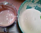 Foto langkah ke 4 dari resep CAKE LABU KUNING Kukus Lapis Coklat.
