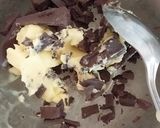 Foto langkah ke 1 dari resep Choco Lava Cake Kukus Lumer Magic Com.