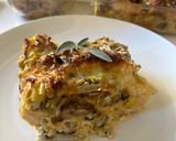 A picture of step 7 of Mushroom Bread Pudding.