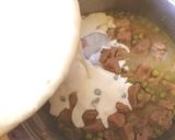 Tejszínes zöldborsós sertéscomb 🍖🍃 recept fázis 4 fotója