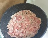 รูปขั้นตอนการทำที่ 2 ของ หมูผัดขิงญี่ปุ่น