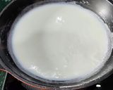A picture of step 2 of Rice Flour Burfi.