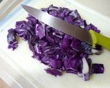 Foto del paso 6 de la receta: Ensalada de judías verdes multicolor 🤍🖤💜🧡💚❤️