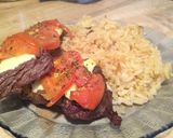 Foto del paso 6 de la receta: Entraña a la pizza con arroz al limón