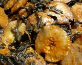 Foto langkah ke 3 dari resep Jengkol Masak Daun Singkong.