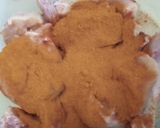 A picture of step 2 of Tandoori Chicken Karahi.