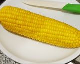 รูปขั้นตอนการทำที่ 1 ของ ข้าวโพดนมสดน้ำผึ้งปั่น 🌽