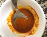 A picture of step 3 of Podi dosa.
