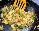 รูปขั้นตอนการทำที่ 8 ของ กิมจิผัดไข่