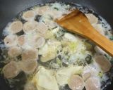 Foto langkah ke 4 dari resep Misoa Kuah Nyemek isi Bakso Siomay Telur Sayur.