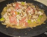 A picture of step 4 of Mutton Tawa qeema.