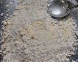 A picture of step 3 of Masala Namakpara and chocolate and custard flavoured Shakkarpara.