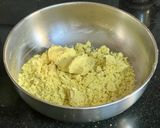 A picture of step 1 of Jodhpur Special Yellow Mathri.