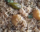A picture of step 4 of Begaan pollaow 🍆🍆 #cookpadapp.