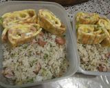 Foto langkah ke 3 dari resep Korean Egg Roll / Gyeran Mari / Telur Dadar Korea.