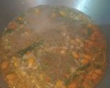 A picture of step 3 of Vegetable Soup.