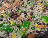 मैक्सिकन पुलाव (Mexican pulao recipe in Hindi) रेसिपी चरण 5 फोटो