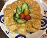A picture of step 14 of Christmas Chicken and Shrimp Dumplings.