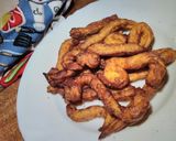 A picture of step 7 of Savory churros with fresh potatoes#allstarscontest.