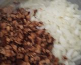 A picture of step 3 of Fusilli in Mackerel Sauce.