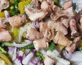 Foto langkah ke 2 dari resep (bukan) Tumis Cumi Cabe Ijo Biasa.