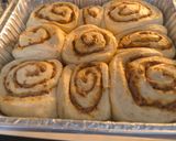 Foto langkah ke 7 dari resep Cinnamon Roll (Roti Tanpa Ulen-Margarin).