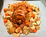 A picture of step 5 of Stuffed chicken recipe. #onerecipeonetree.