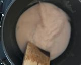 Foto langkah ke 5 dari resep Mpasi 6month bubur beras merah saus naga with ub + chia seed.