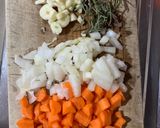 A picture of step 3 of Pasta e Fagioli.