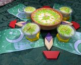 A picture of step 3 of Coconut kheer.