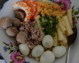 Hình bước làm 5 của món Nui nấu thịt bằm