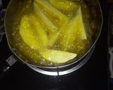 A picture of step 2 of Sweet potatoes with fried egg and stew.