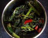 পালং শাক ভাজা (palak saag bhaja recipe in bengali) রেসিপির ধাপ 3 ছবি