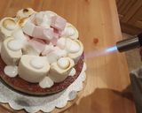 Foto del paso 12 de la receta Cheesecake de chocolate "sobao" en las nubes