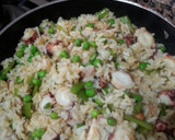 Foto del paso 7 de la receta: Arroz frito con pulpo y gambones