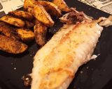 Foto del paso 7 de la receta: Vieja a la plancha con patatas gajo y salsa romesco